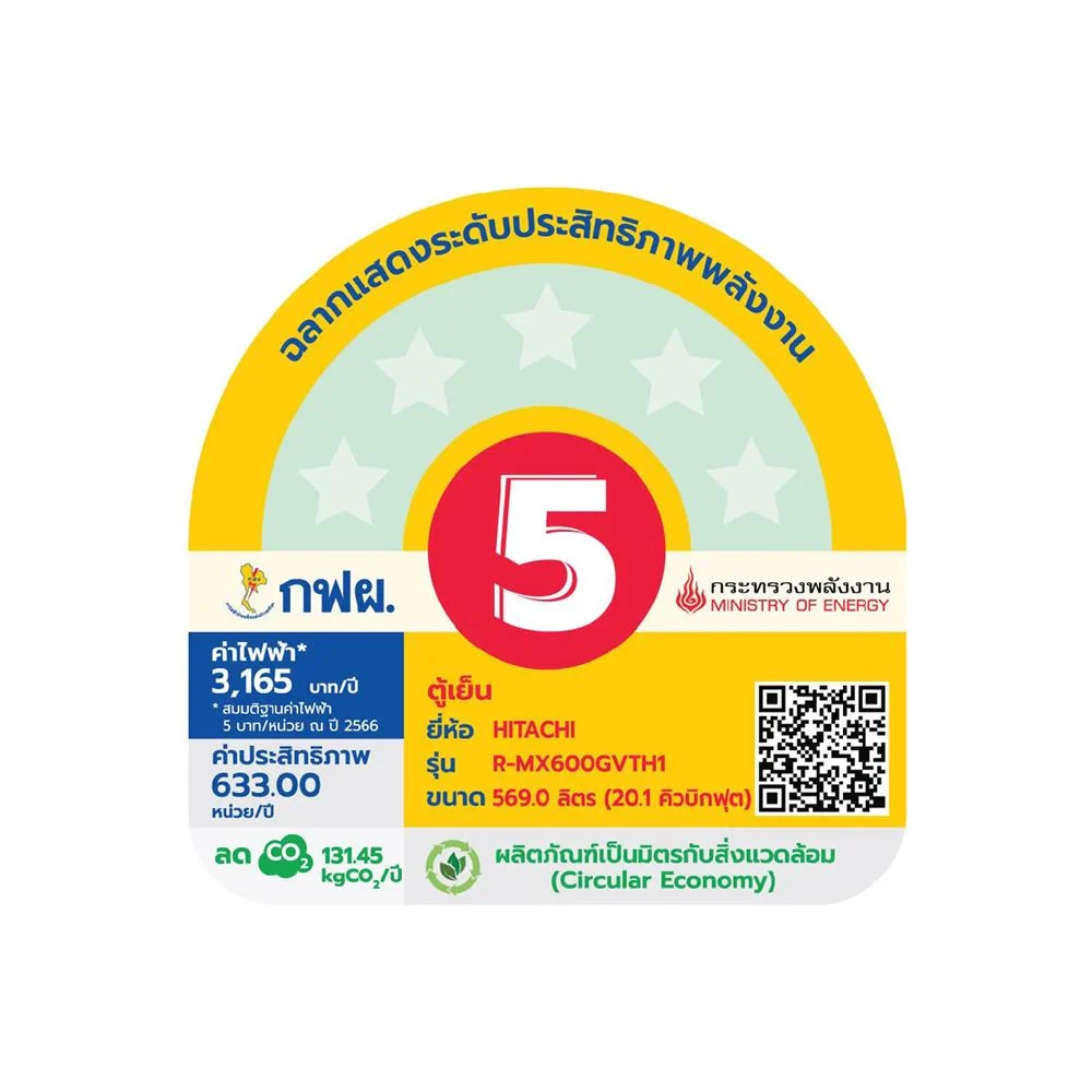 ตู้เย็น R-MX600GVTH1 MGW 20.1 รูปที่ 5