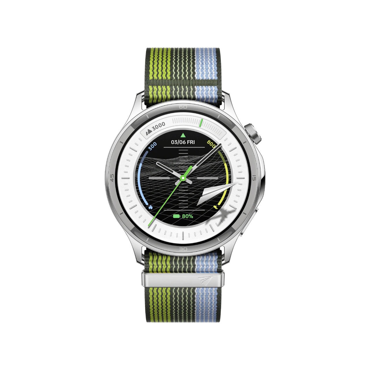 หน้าจอ 1.46 นิ้วบาง8.9mm.หนัก35 g. Battary330 mAh. รุ่น OPPO WATCH S ขนาด 1.46 นิ้ว สี Silver Gleam รูปที่ 4