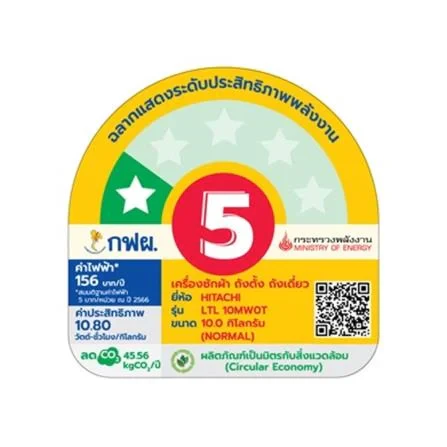เครื่องซักผ้า LTL 10MW0T CG 10 รูปที่ 4