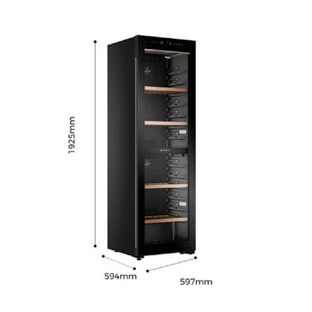 ตู้แช่ไวน์ HAIER JC-366DZ 201 ขวด สีดำ รูปที่ 6