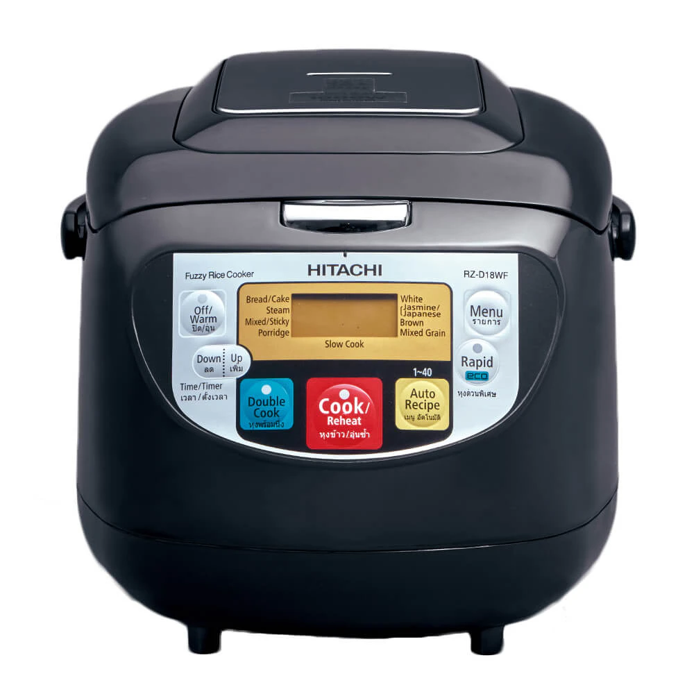หม้อหุงข้าว DIGITAL HITACHI RZ-D18WF 1.80ลิตร สีแดง รูปที่ 1