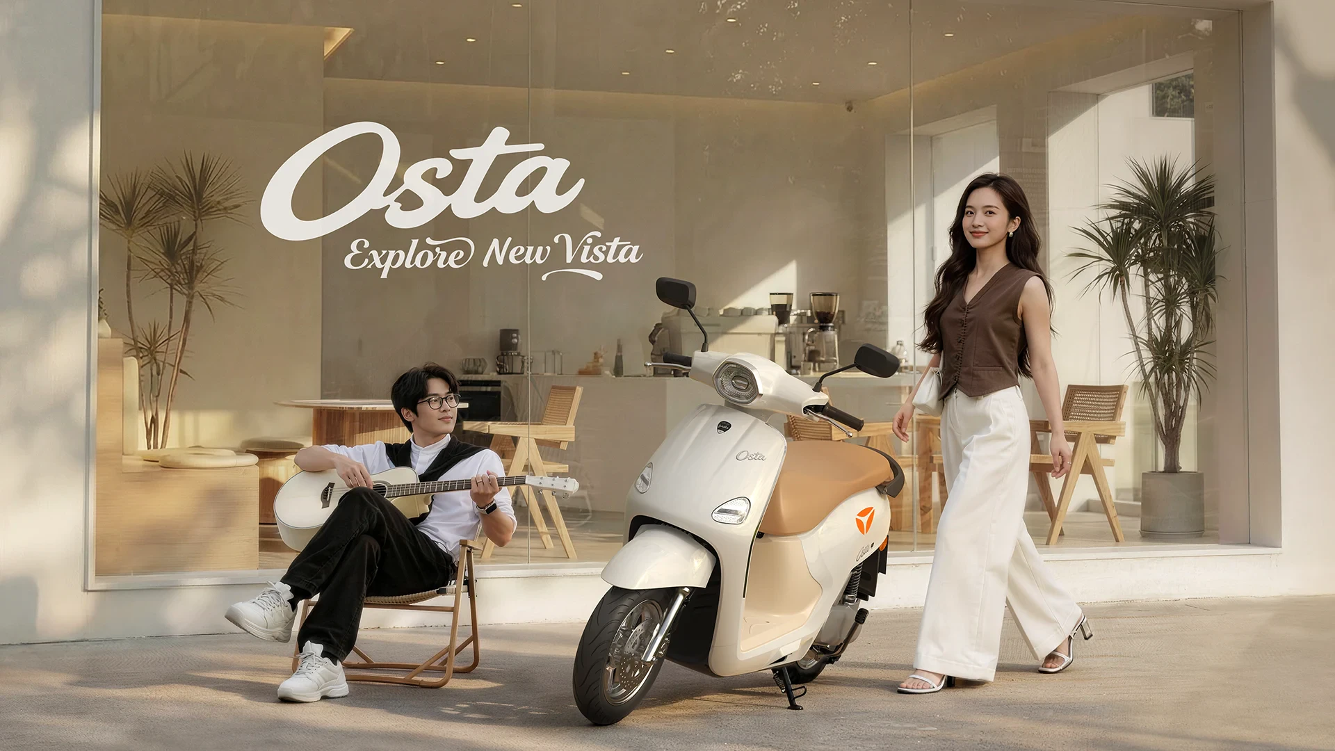 รถไฟฟ้า OSTA A020-0U01EFD-TA901 สีขาว(WHITE)