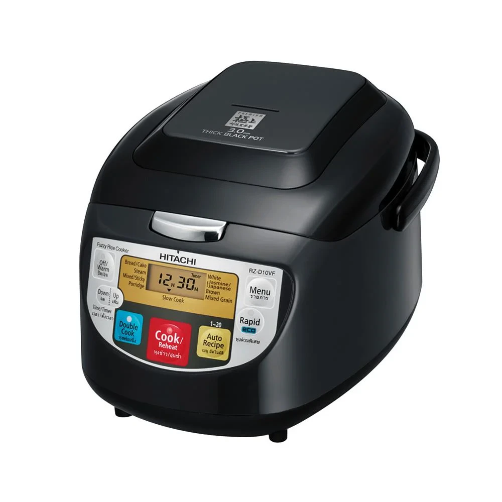 หม้อหุงข้าว DIGITAL HITACHI RZ-D10VF 1 ลิตร สีดำ รูปที่ 2