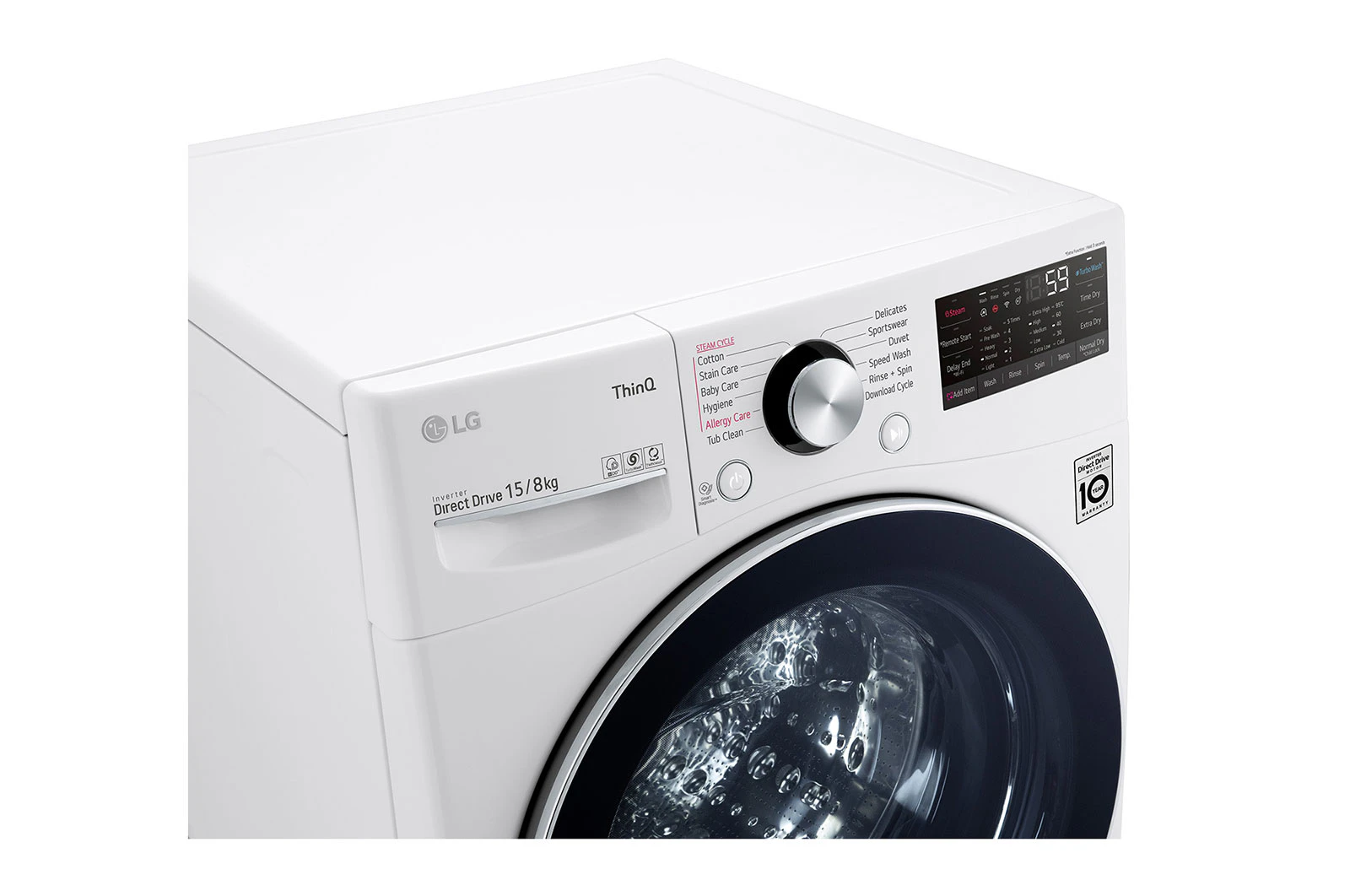 เครื่องซักผ้า F2515RTPW.ABWPETH ซัก 15 kg อบ 8 kg รูปที่ 4
