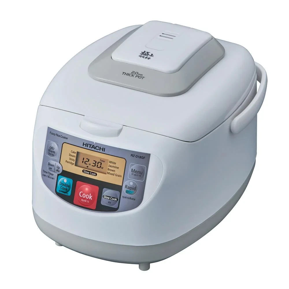 หม้อหุงข้าว DIGITAL HITACHI RZ-D18GF 1.80ลิตร สีขาว รูปที่ 2