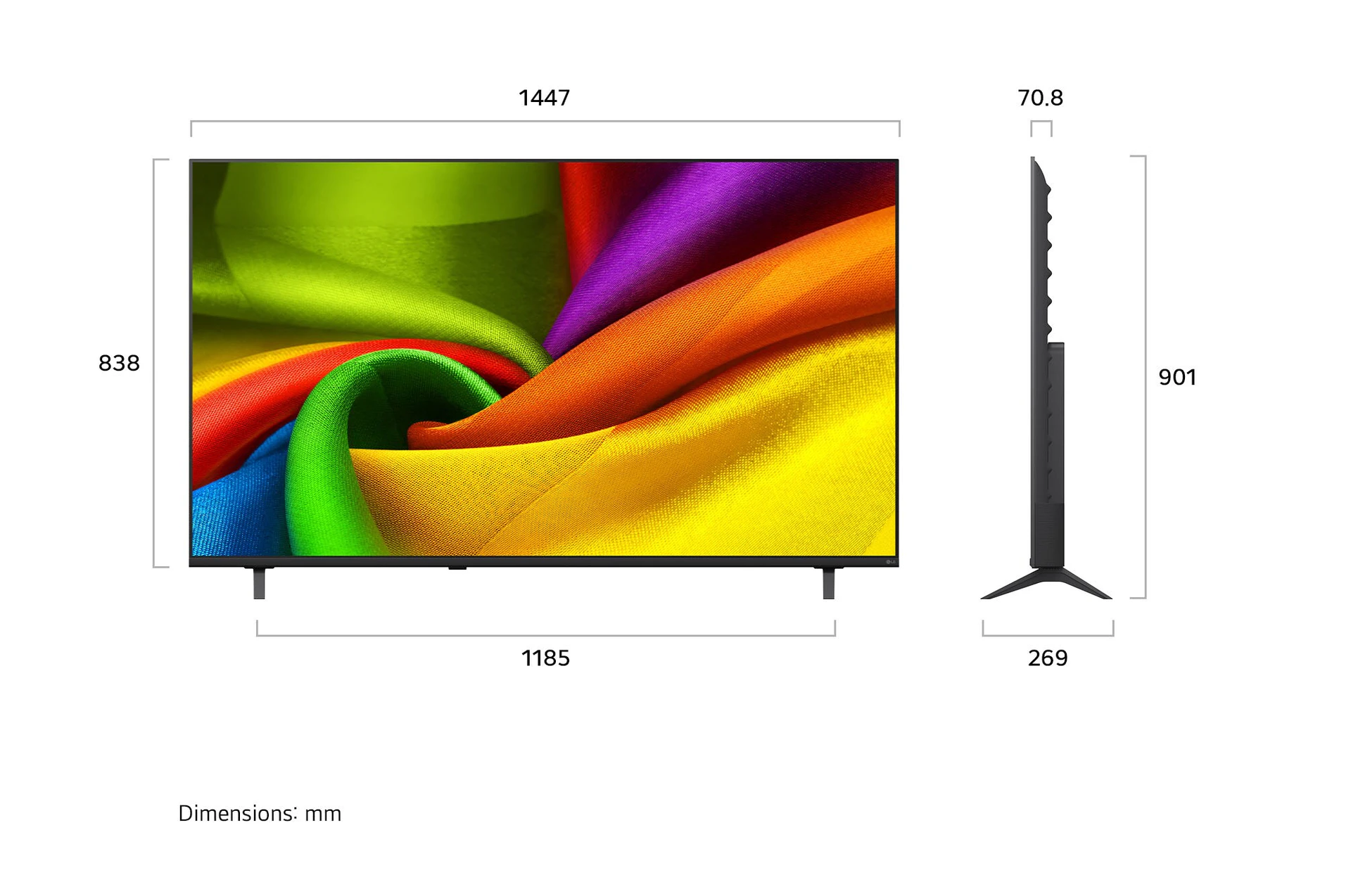 โทรทัศน์ 65NU855BPSA.ATM 65" รูปที่ 2