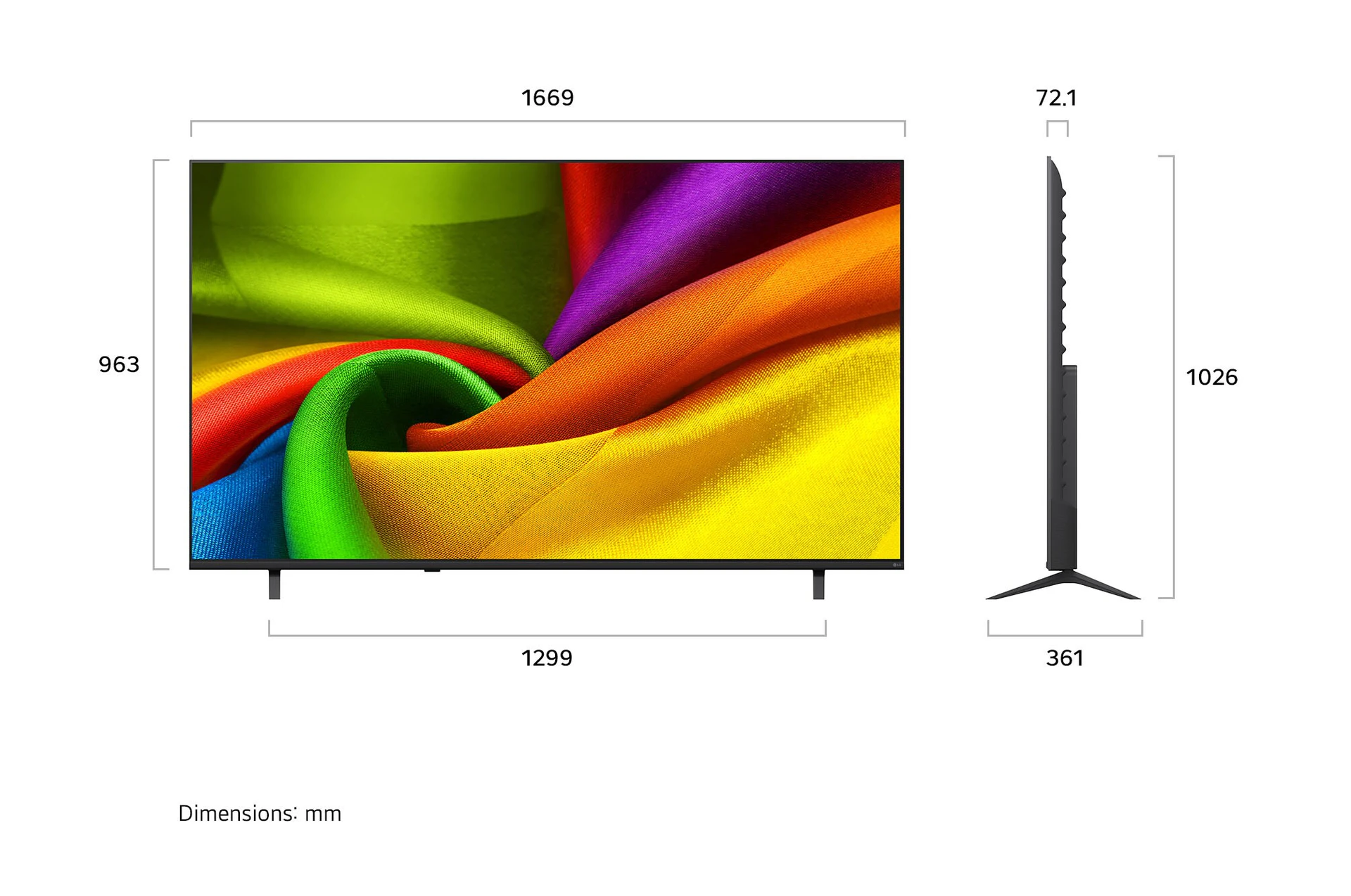 โทรทัศน์ 75NU855BPSA.ATM 75" รูปที่ 2