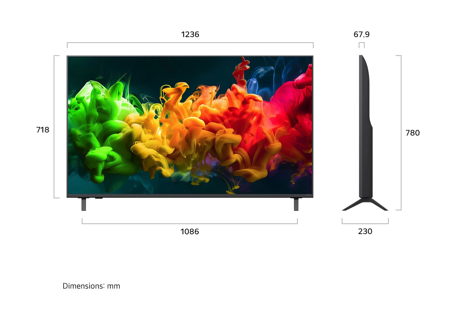 โทรทัศน์ 55QNED80BSA.ATM 55" รูปที่ 2