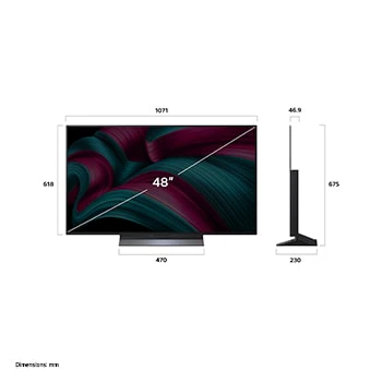 โทรทัศน์ OLED48C5PSA.ATM 48" รูปที่ 4