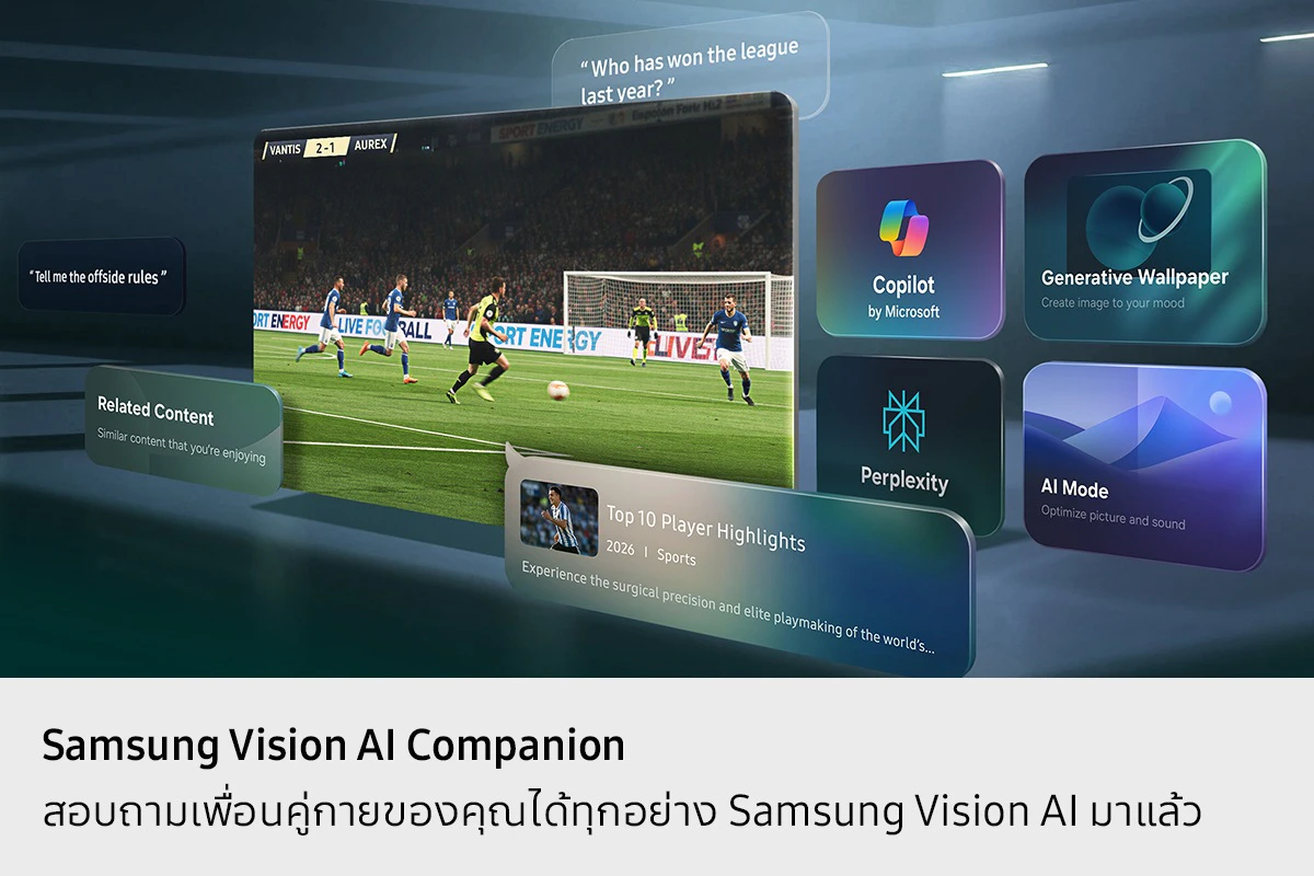 โทรทัศน์ UA65M77HAKXXT 65" รูปที่ 3