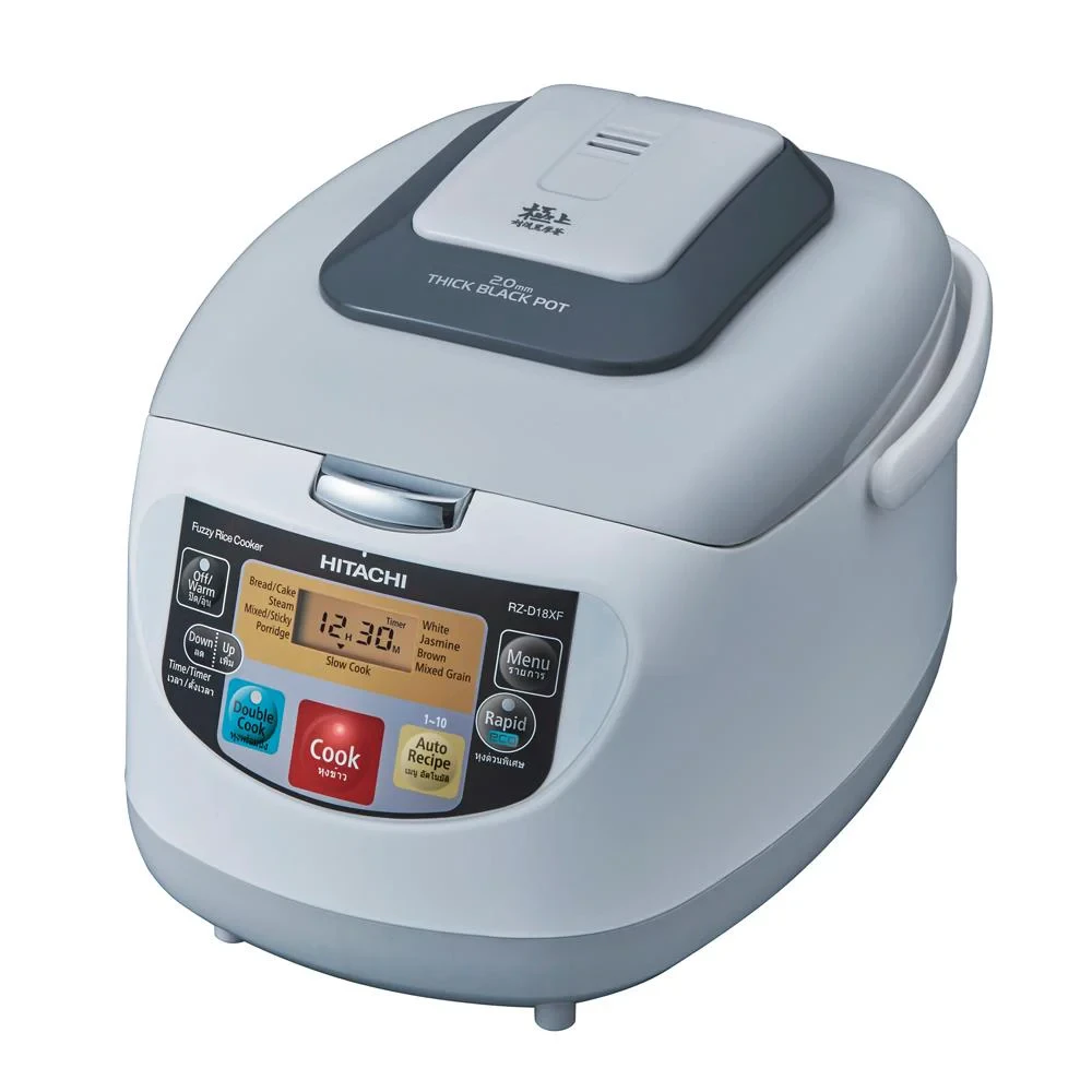 หม้อหุงข้าว DIGITAL HITACHI RZ-D18XF 1.80ลิตร สีเทาขาว รูปที่ 2