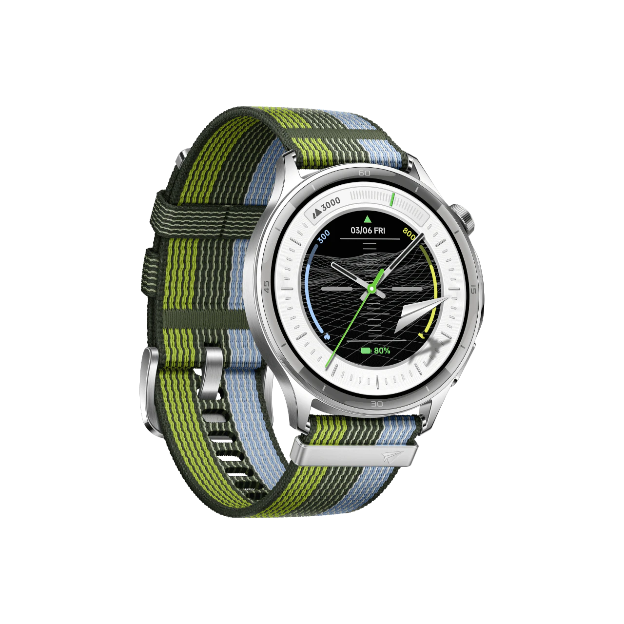 หน้าจอ 1.46 นิ้วบาง8.9mm.หนัก35 g. Battary330 mAh. รุ่น OPPO WATCH S ขนาด 1.46 นิ้ว สี Silver Gleam รูปที่ 6